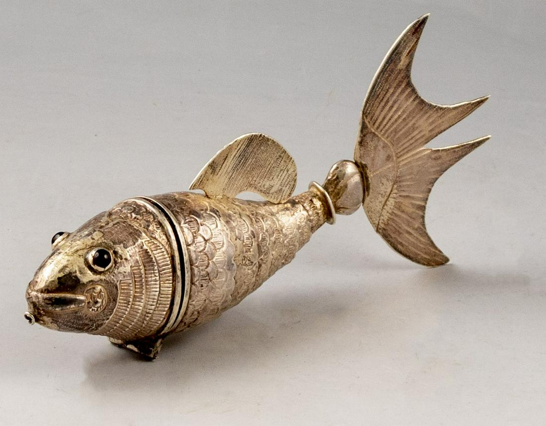 Jewish Silver Spice Container (1 of 7)