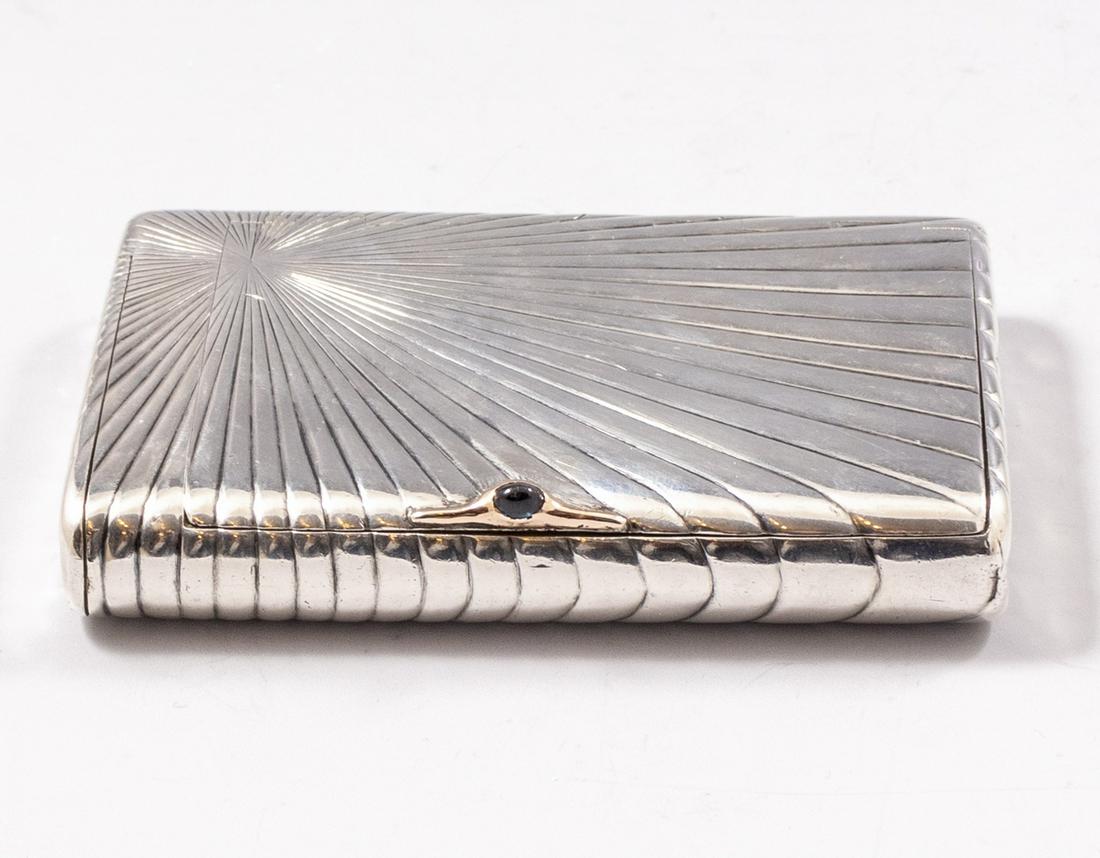 Russian Silver Cigarettes Box (1 of 6)