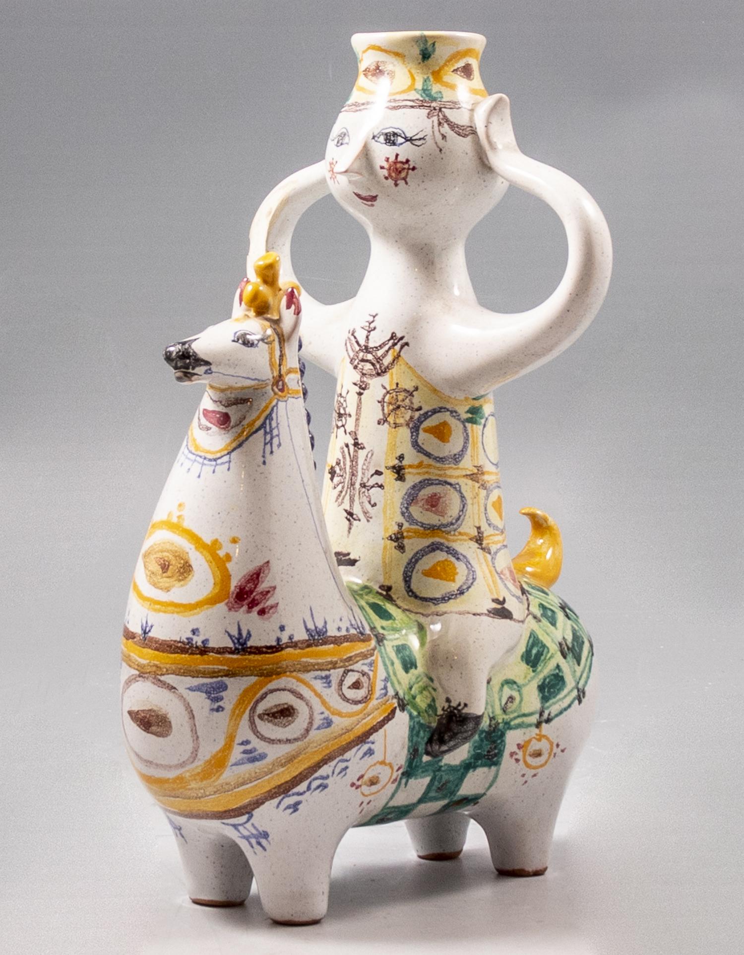 Ceramic Candlestick, Bjorn Wiinblad (1 of 7)