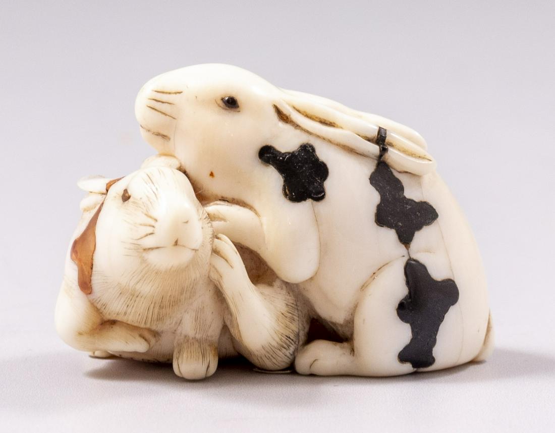 Japanese Carved Netsuke (1 of 5)
