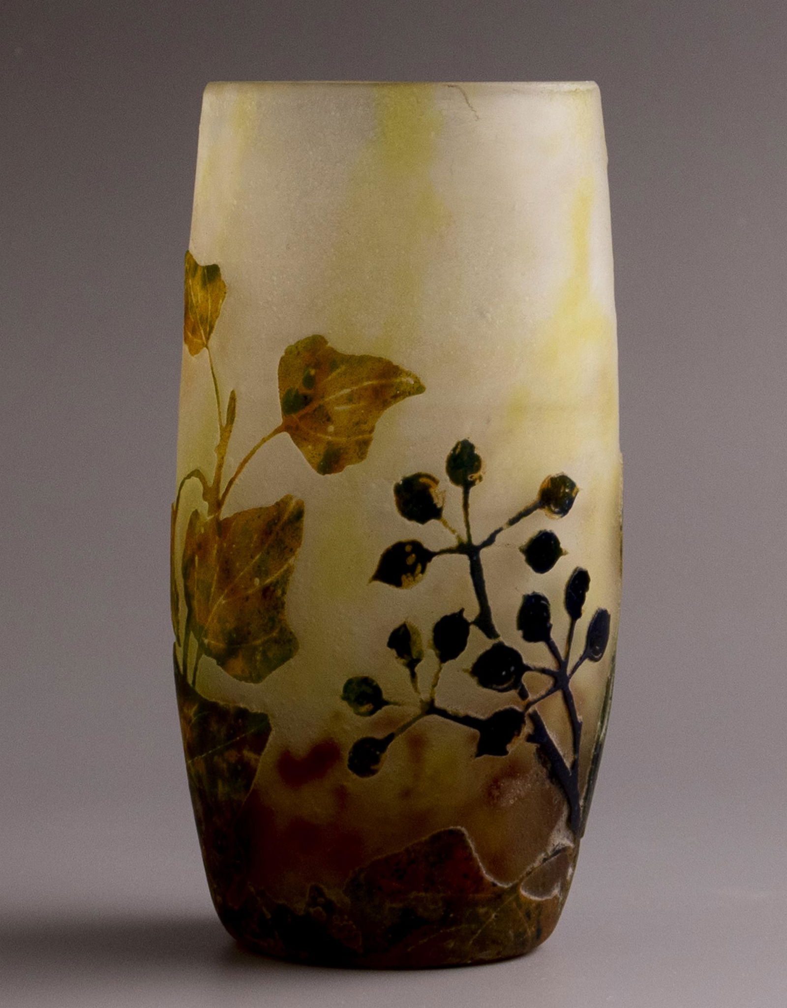 Cameo Glass Vase, Daum Nancy (1 of 6)