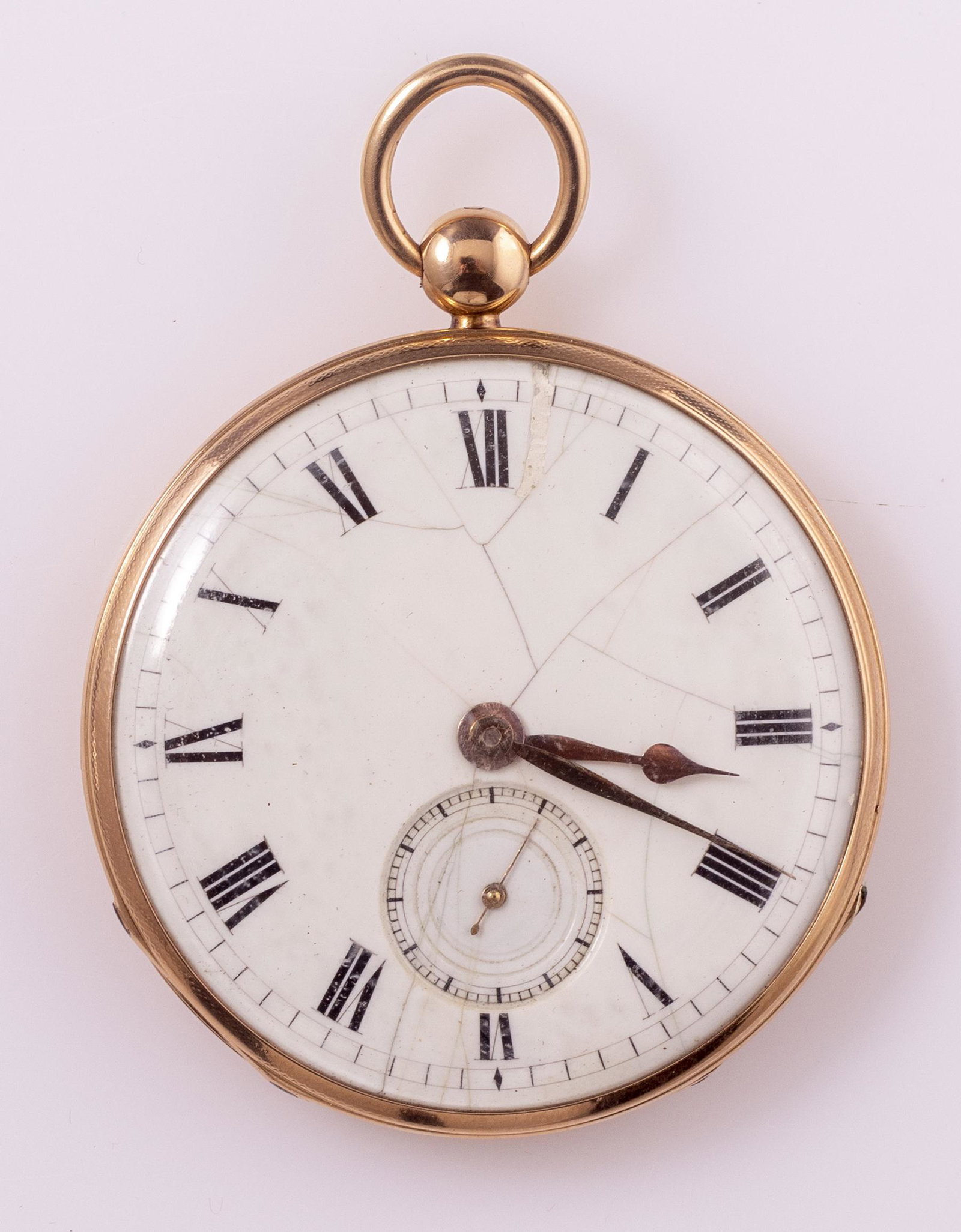Aiguilles Gold Pocket Watch (1 of 9)