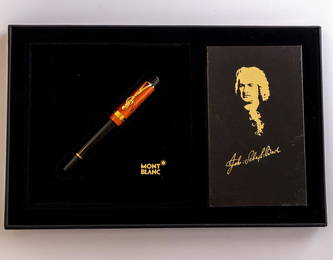 Montblanc Johann Sebastian Bach Fountain Pen, Special Edition