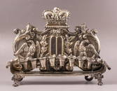 Silver Hanukkah Menorah, Austro Hungary