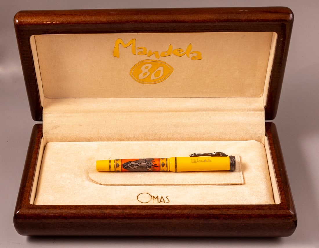 Omas Mandela 80 Limited Edition Fountain Pen, Africa (1 of 17)