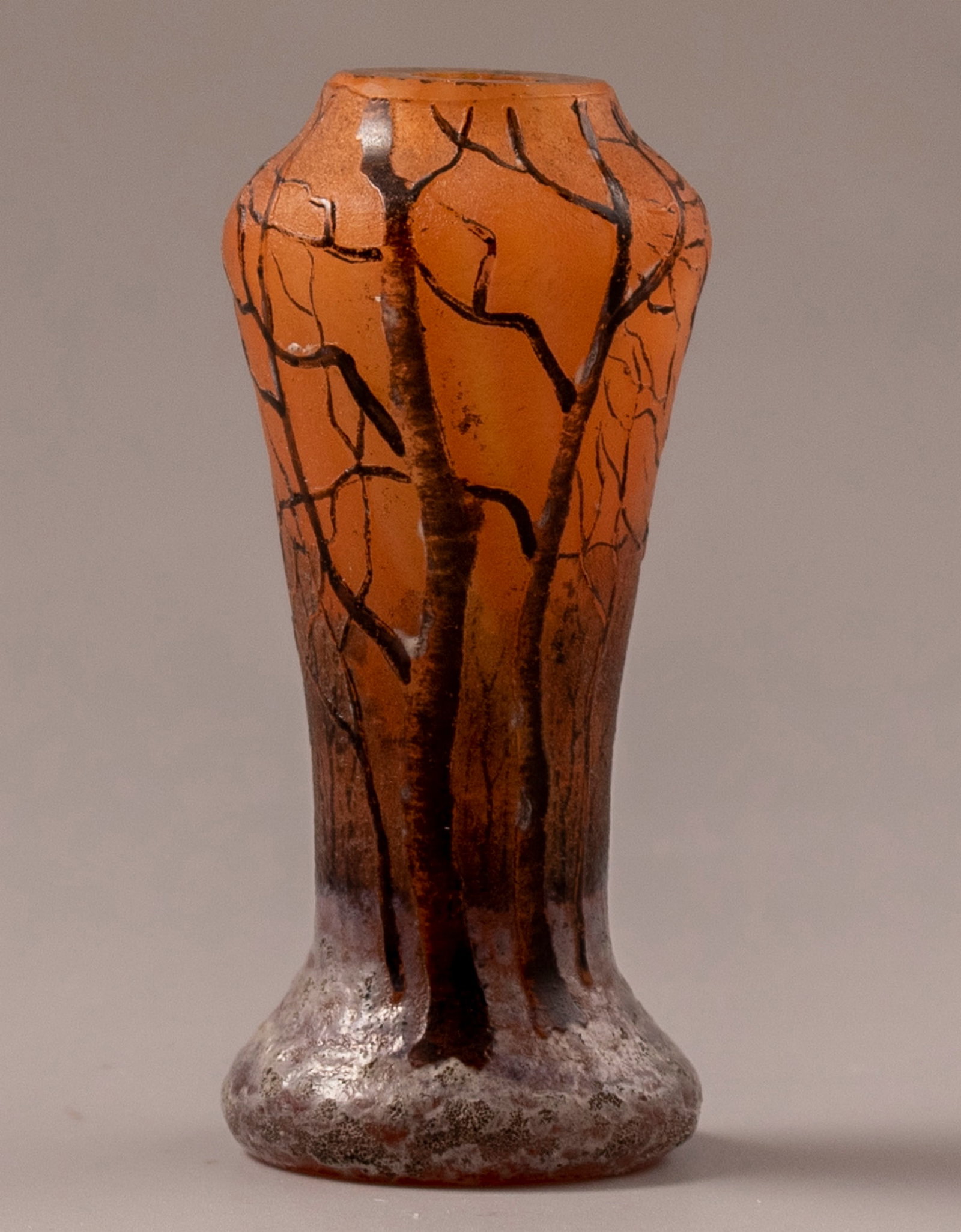 Cameo Glass Vase, Daum Nancy (1 of 7)