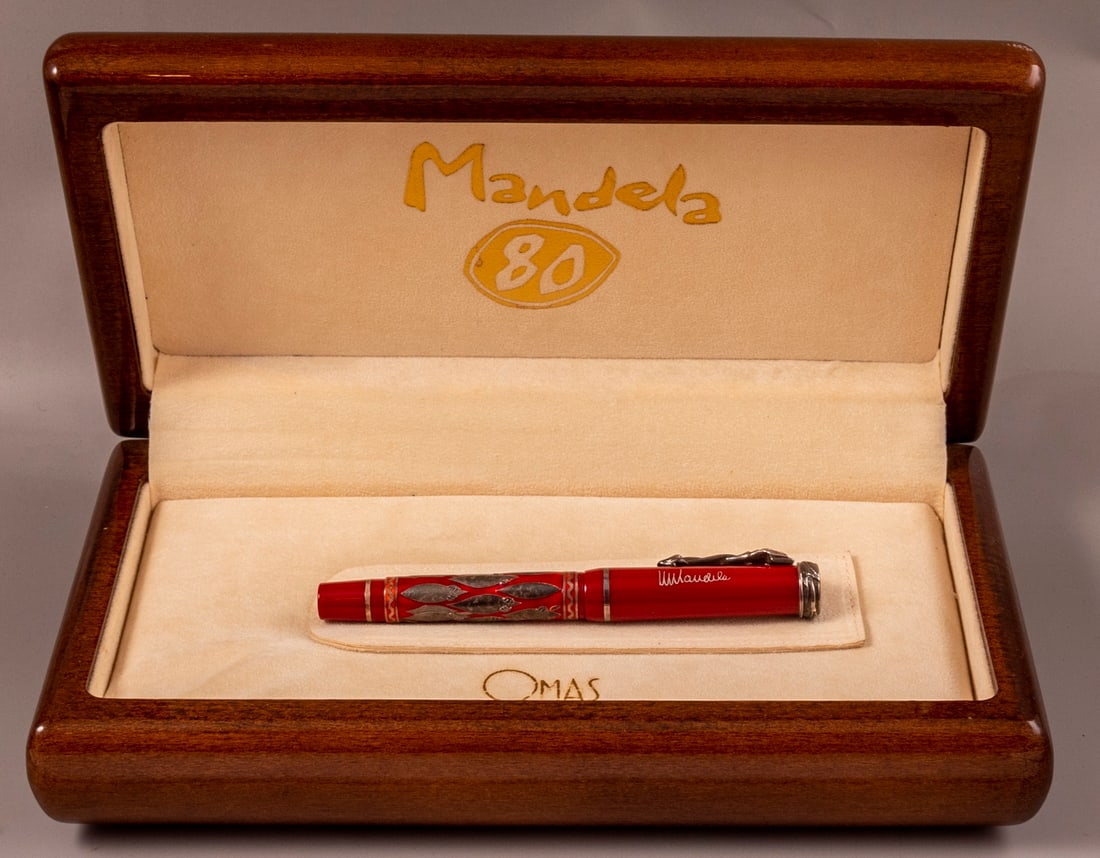 Omas Mandela 80 Limited Edition Fountain Pen, The Struggle (1 of 15)