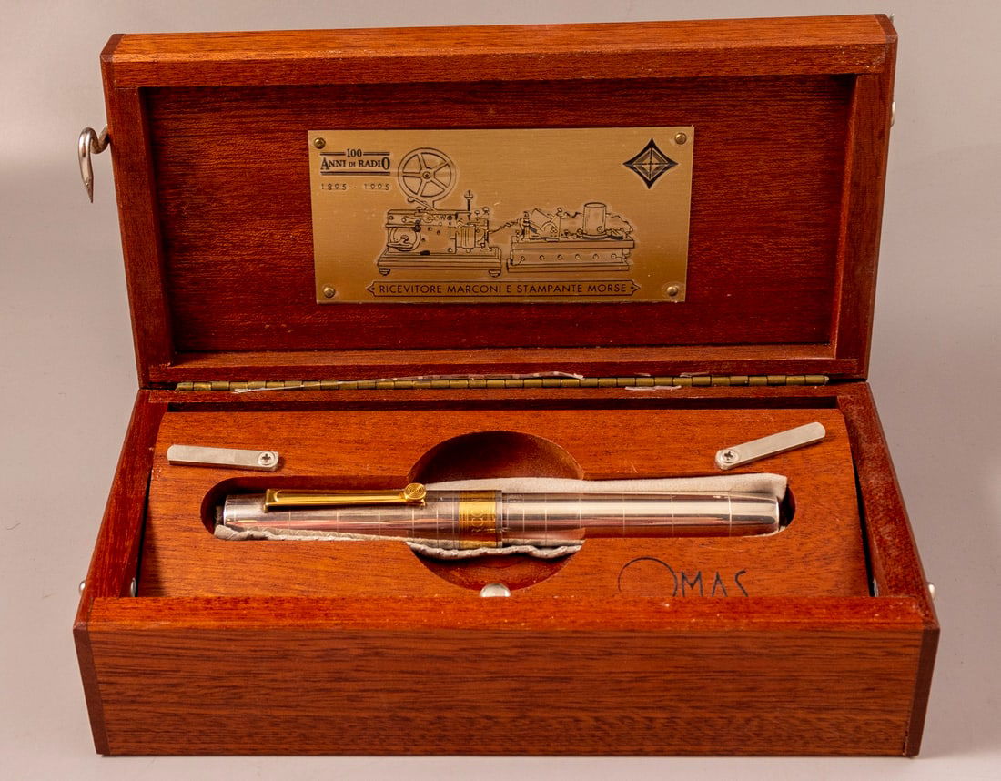 Omas Limited Edition Fountain Pen, Marconi 100 Anni di Radio (1 of 15)