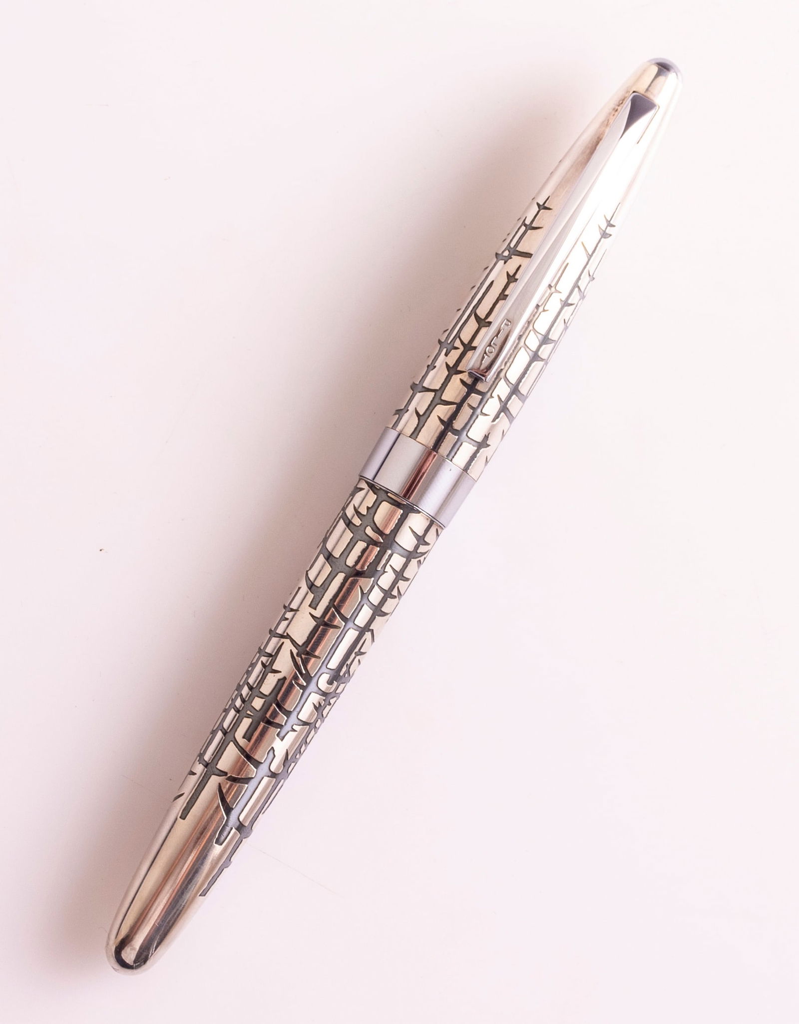 Pilot Sterling Silver Fountain Pen, Fuyu-kodachi (1 of 7)