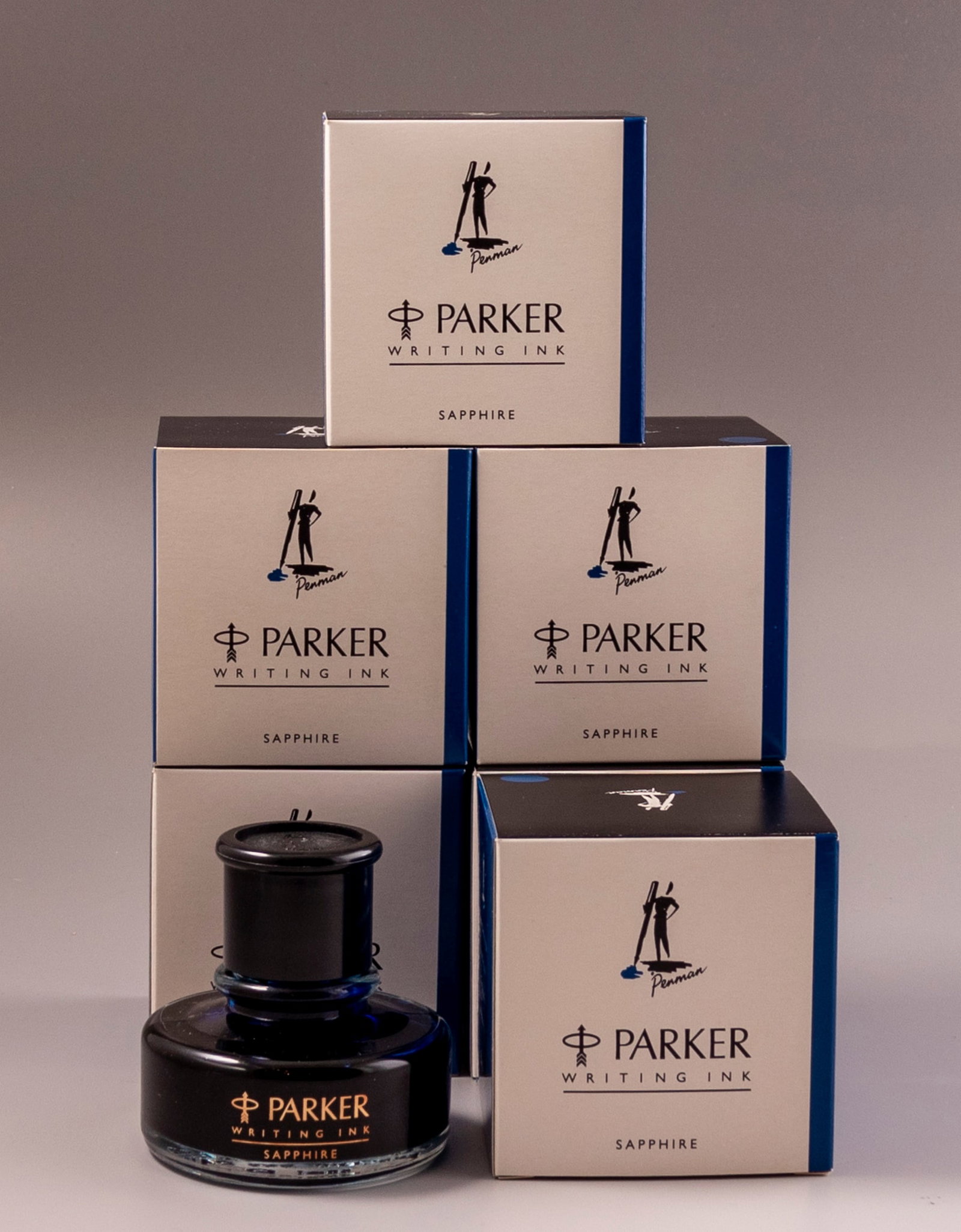 Parker Ink Bottles, Sapphire (1 of 4)