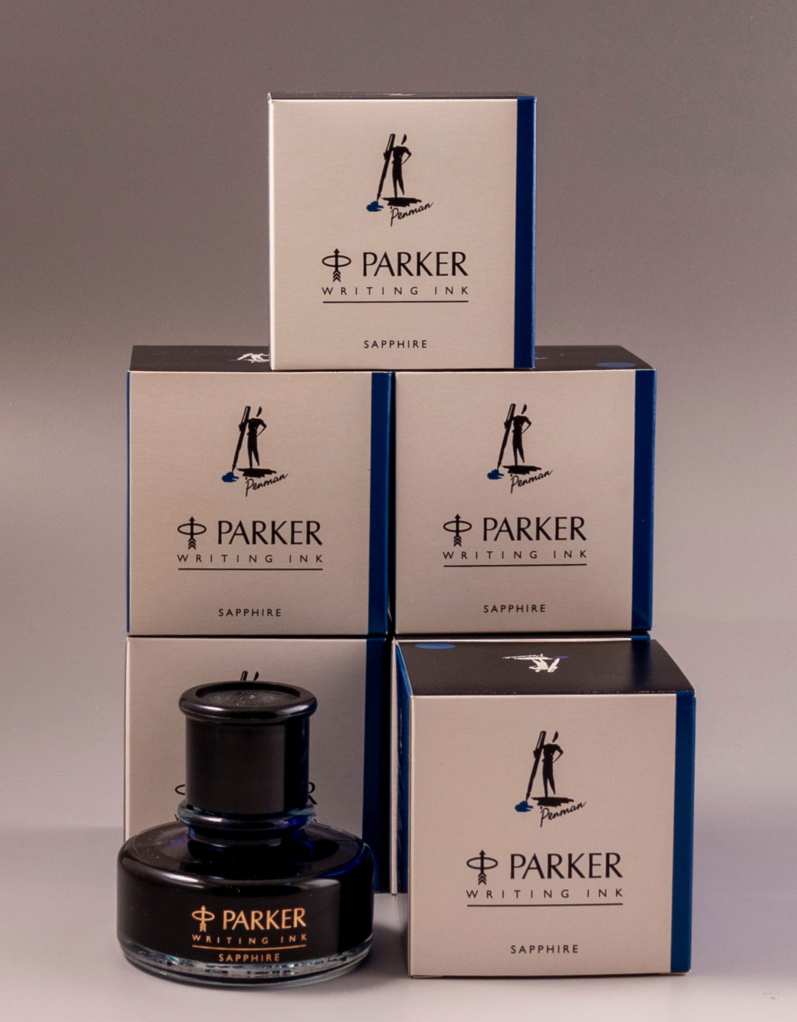 Parker Ink Bottles, Sapphire (1 of 4)