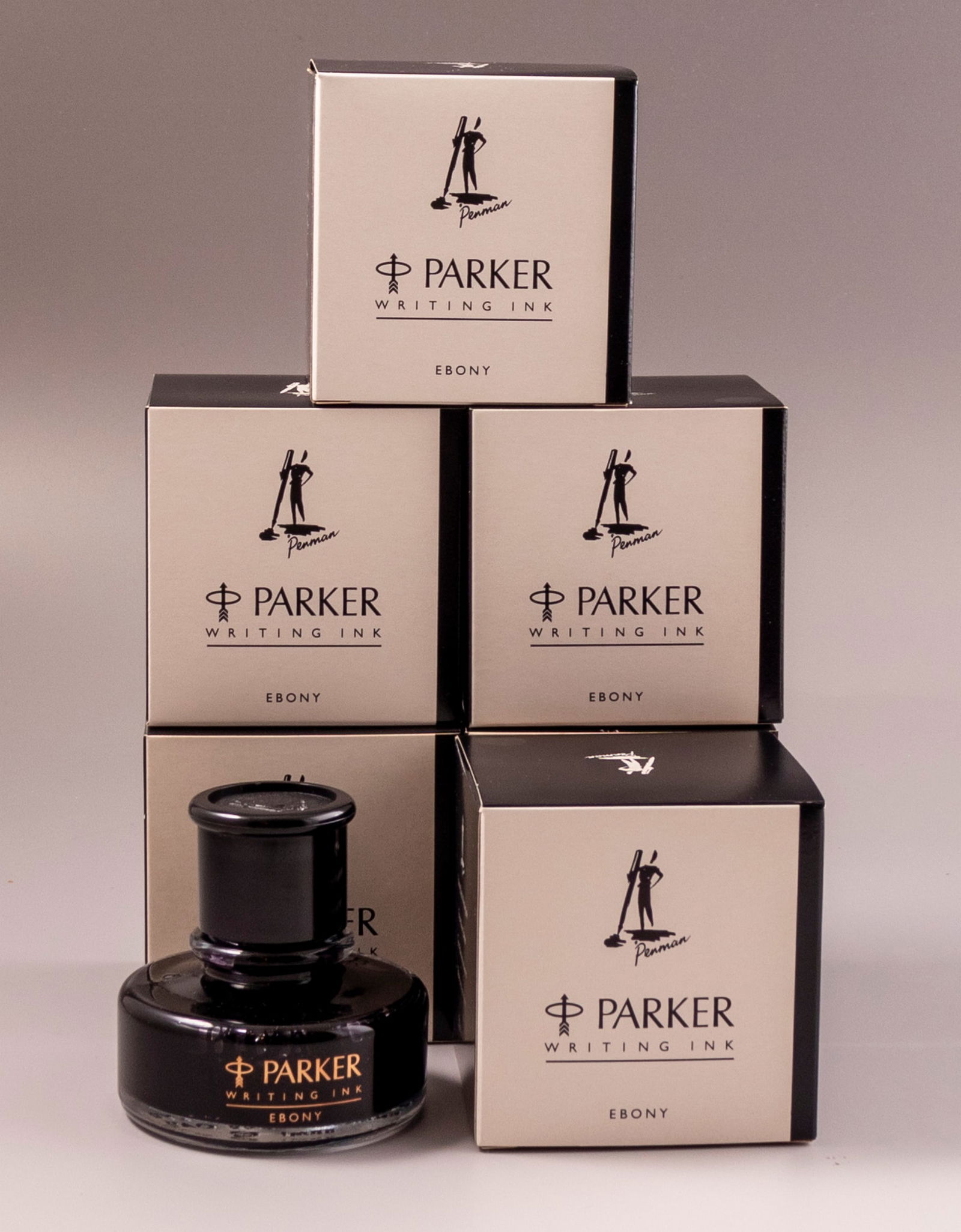Parker Ink Bottles, Ebony (1 of 4)
