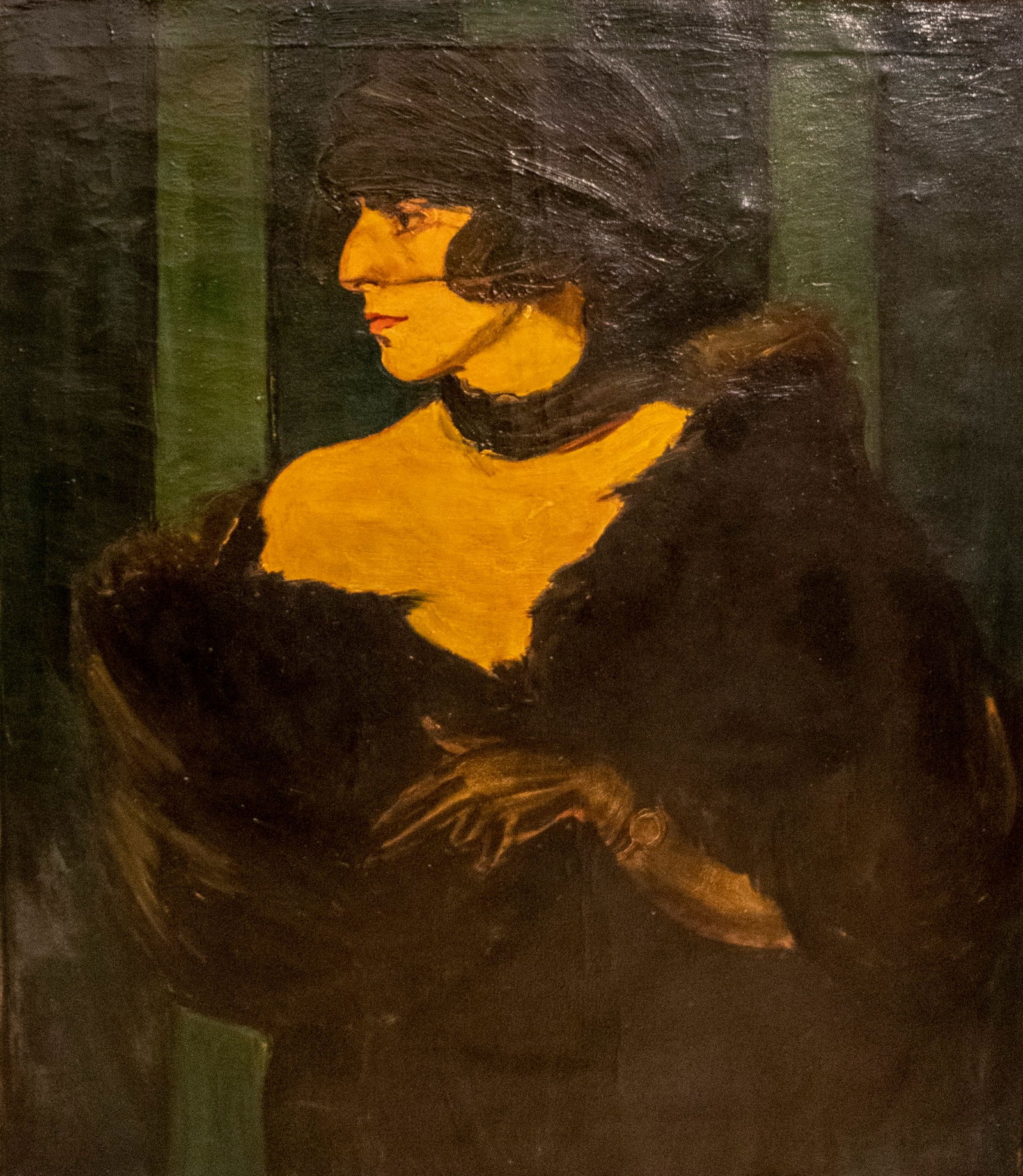 Oil Painting, Portrait of a Woman (1 of 2)