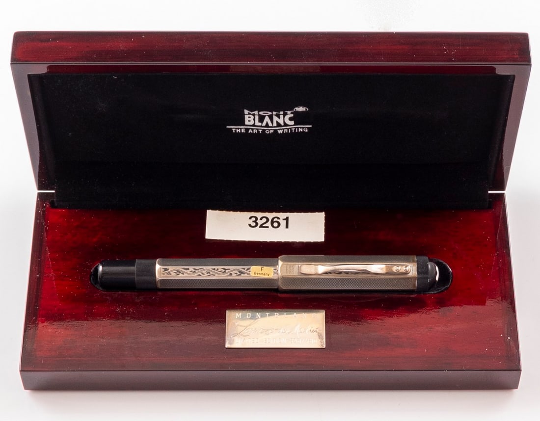 Montblanc Lorenzo de Medici Fountain Pen, Limited Edition (1 of 15)