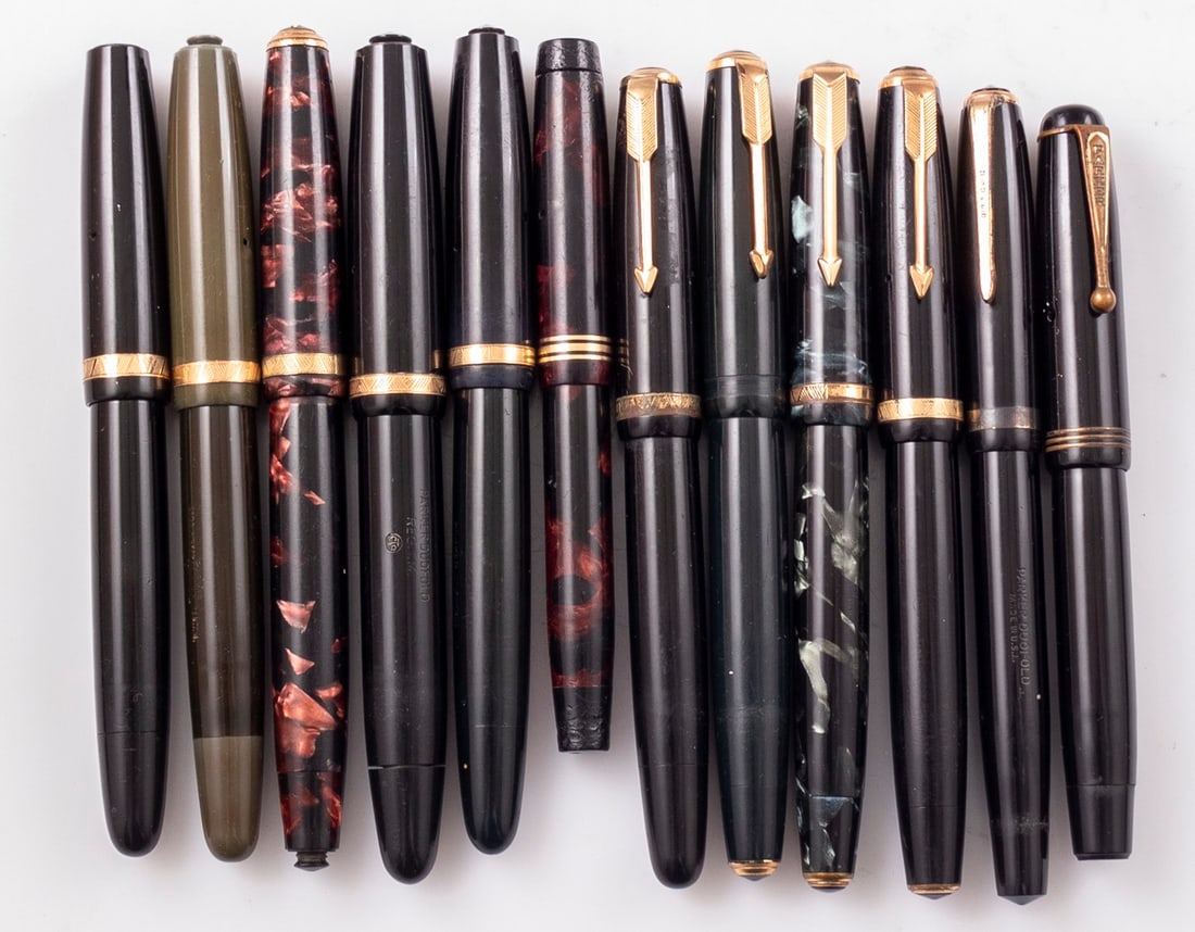 Parker Duofold Fountain Pens (1 of 5)