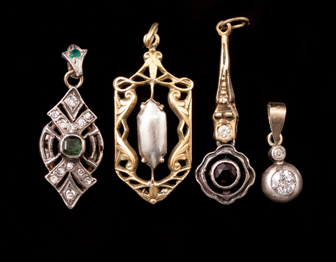 Gold Pendants (1 of 2)