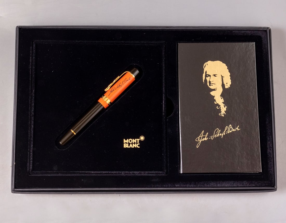 Montblanc Donation Pen Johann Sebastian Bach Fountain Pen, Limited Edition (1 of 16)