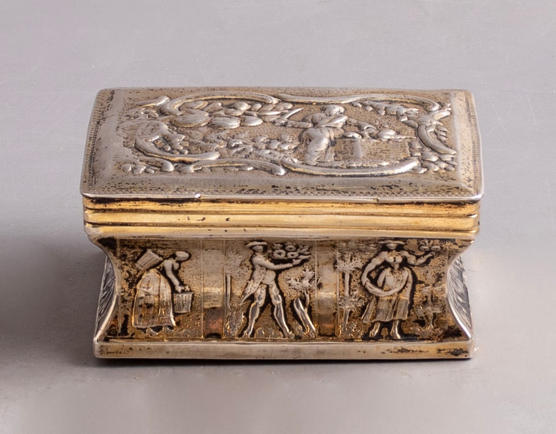 Silver Snuff Box, Jewish motifs (1 of 7)