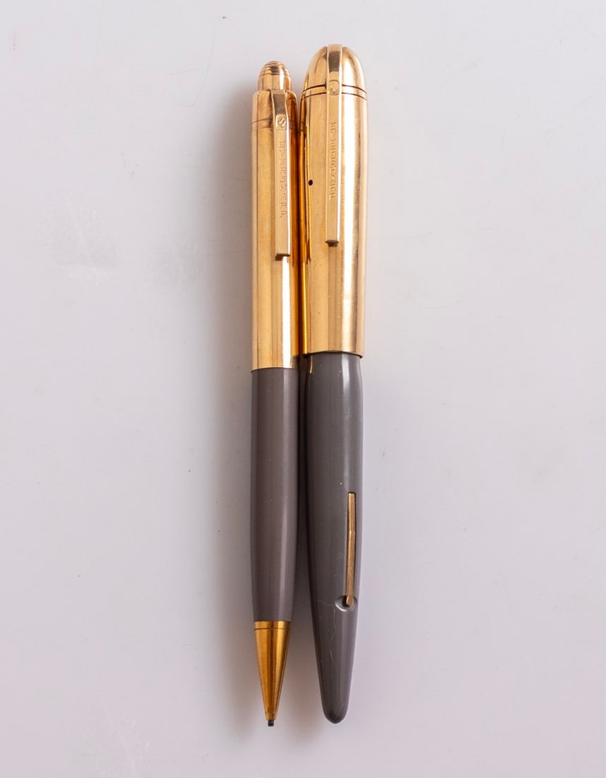 Eversharp Skyline Fountain Pen & Mechanical Pencil Set - Solid Gold (1 of 9)