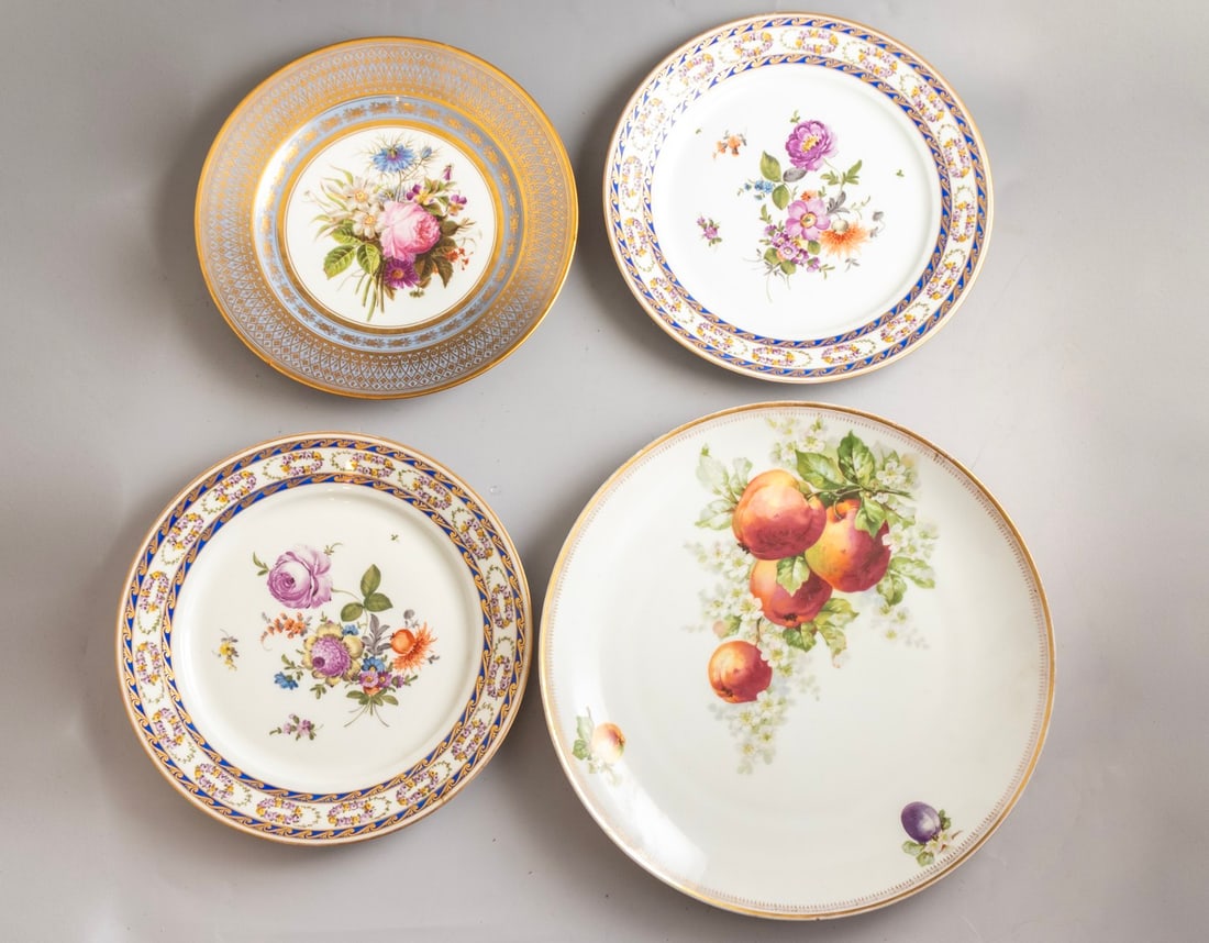 Sevres & KPM Porcelain Plates (1 of 5)
