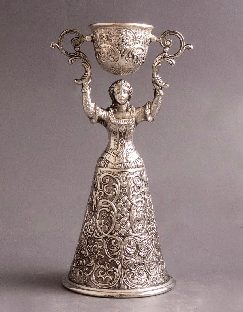 German Silver Plated Brautbecher (Bridal Cup) (1 of 5)