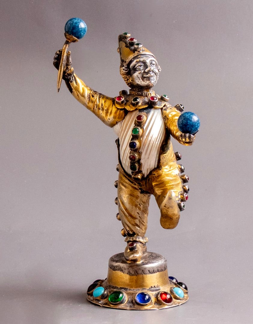 German Silver Figurine, 19th century (1 of 5)