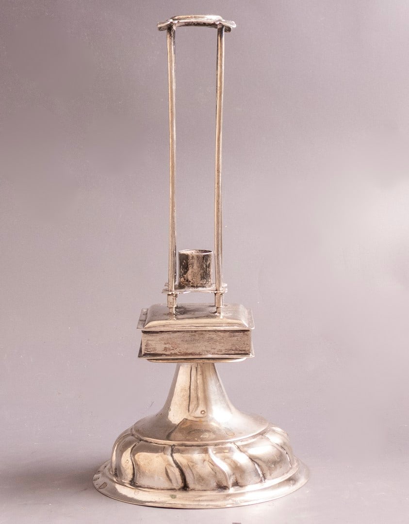 Silver Havdalah Candle Holder, Germany (1 of 4)