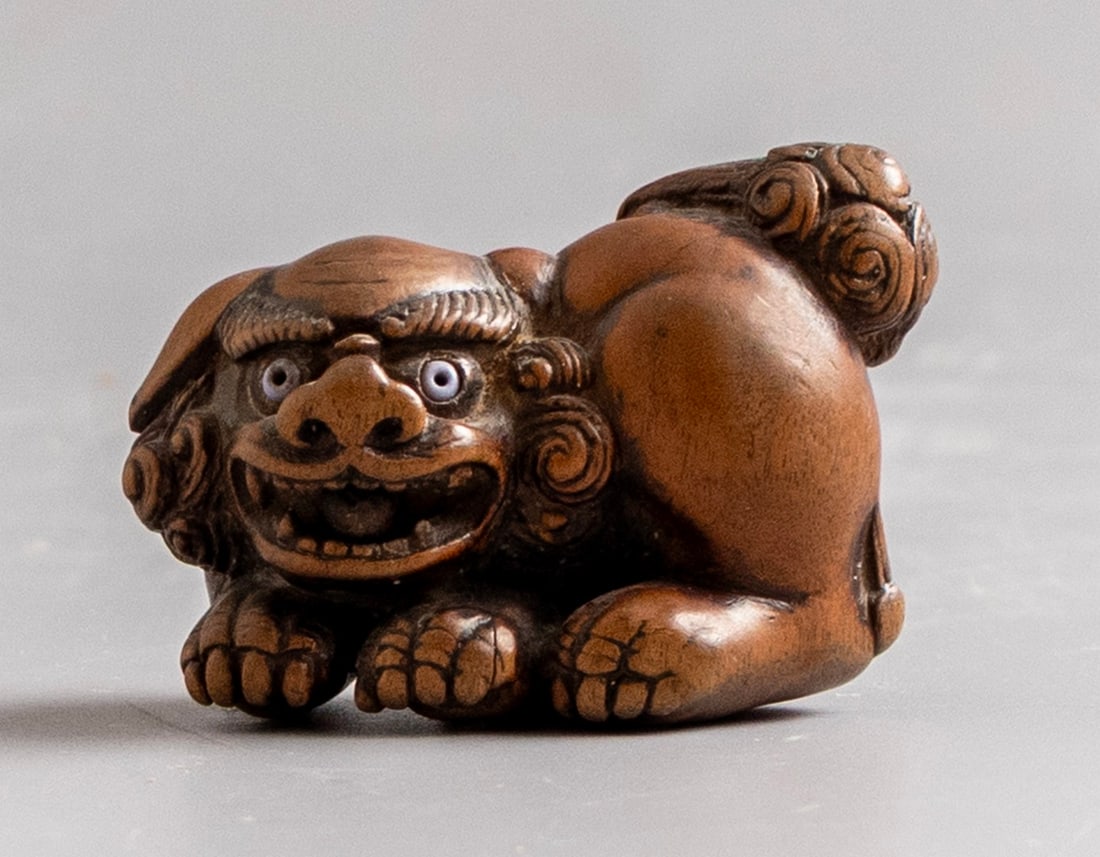 Vintage Japanese Netsuke Shunga Carved Bone Figures