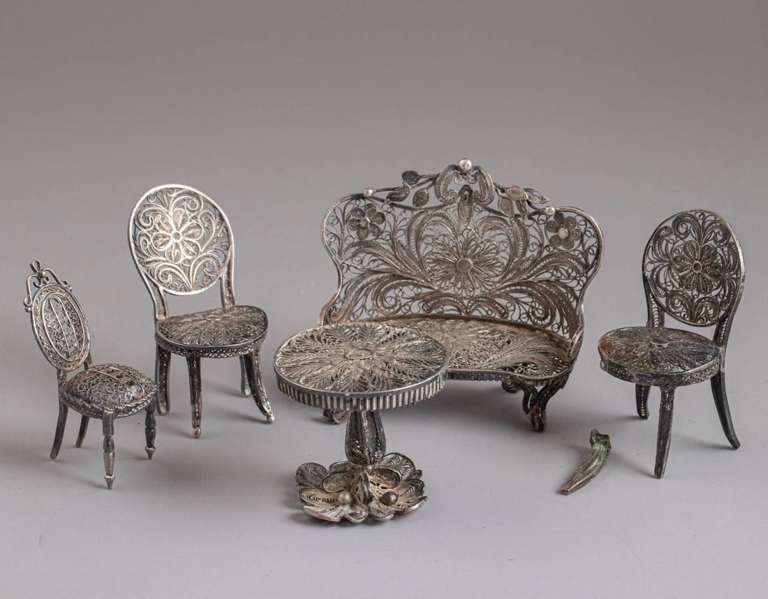 Miniature Silver Items - 2