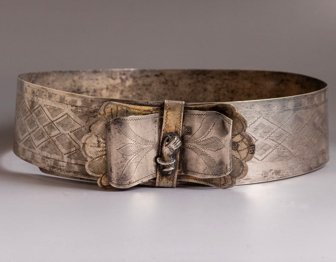 North African Silver Bridal Belt (1 of 5)