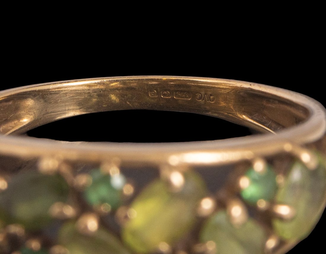 Gold Emerald Ring - 4
