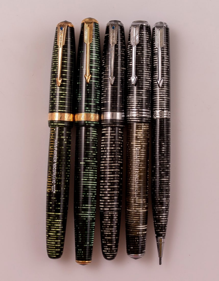 Parker Vacumatic Fountain Pens & Mechanical Pencil (1 of 6)