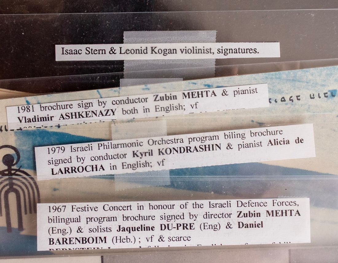 Concert Programs with Autographs - 4