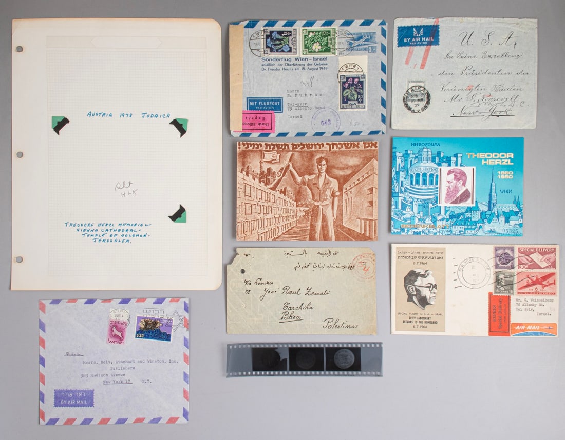 Envelopes and Postcards, Zionism and Judaica (1 of 2)