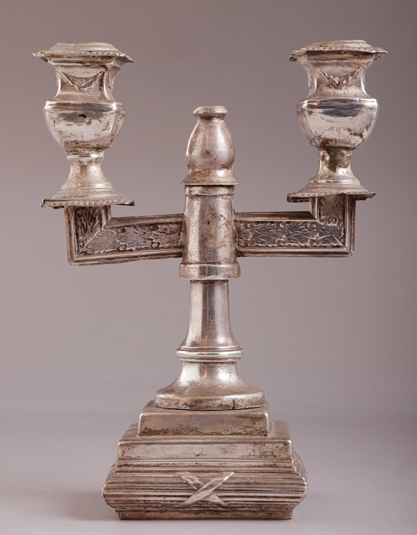 Polish silver Candlestick (1 of 3)