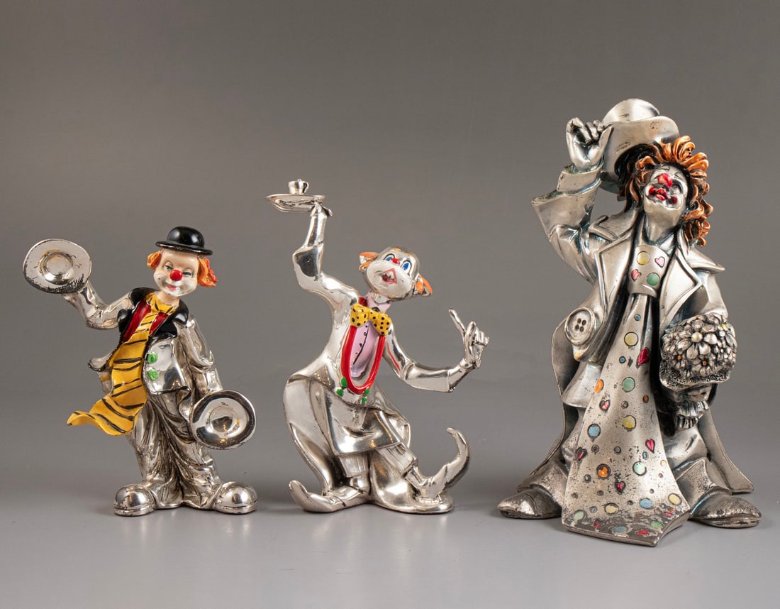 Electroforming Silver Figurines - 3