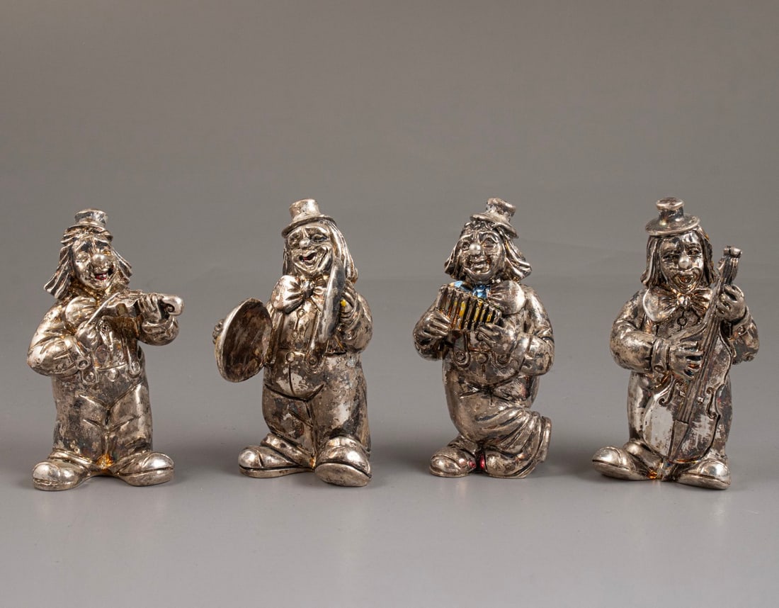 Electroforming Silver Figurines - 5