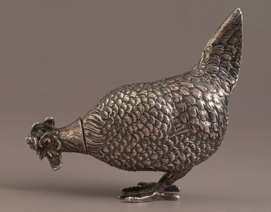 Rooster Shaped Spice Container, Netherlands (1 of 5)