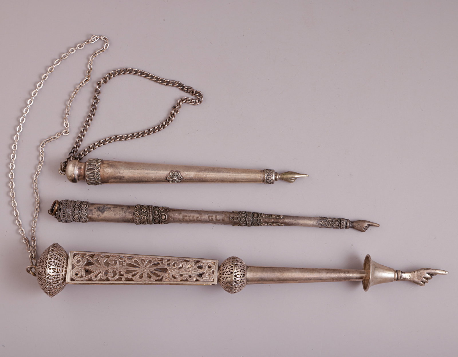Silver Torah Pointers - 2