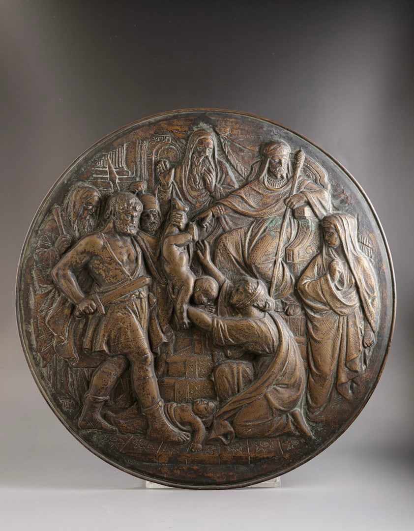Copper Relief, The Judgement of Solomon (1 of 3)