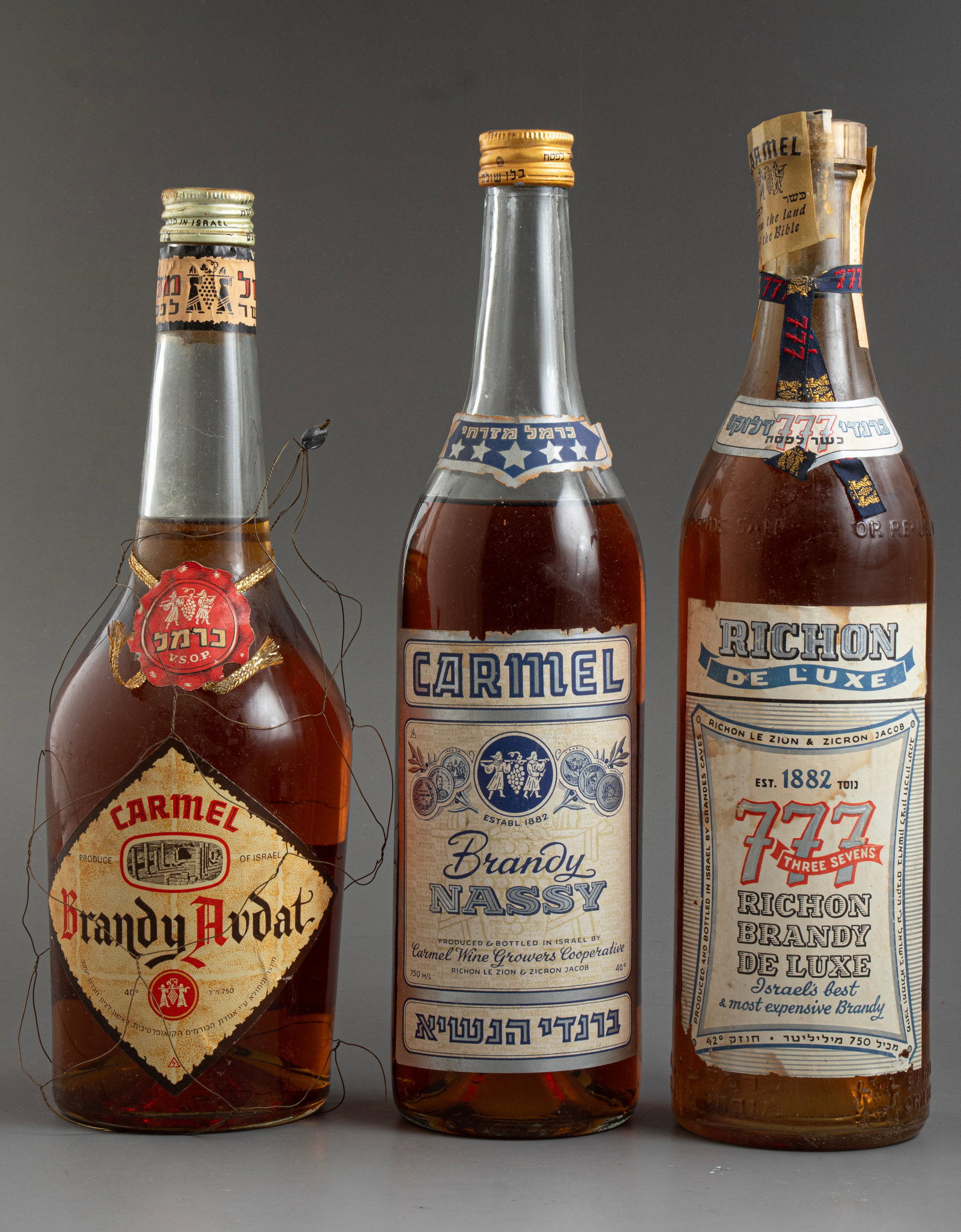 Israeli Brandy Bottles (1 of 2)