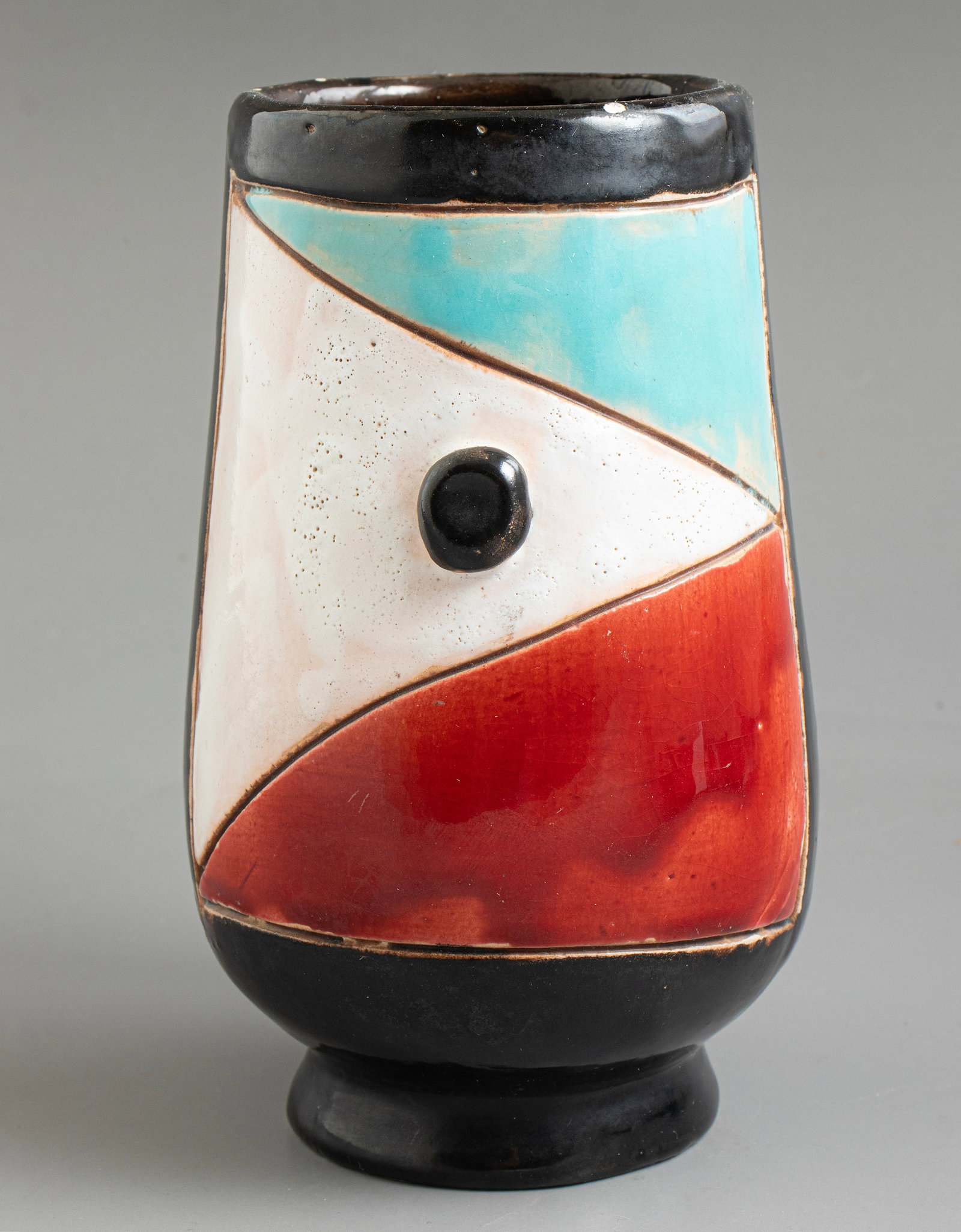 Ceramic Vase, Aharon Kahana (1 of 4)