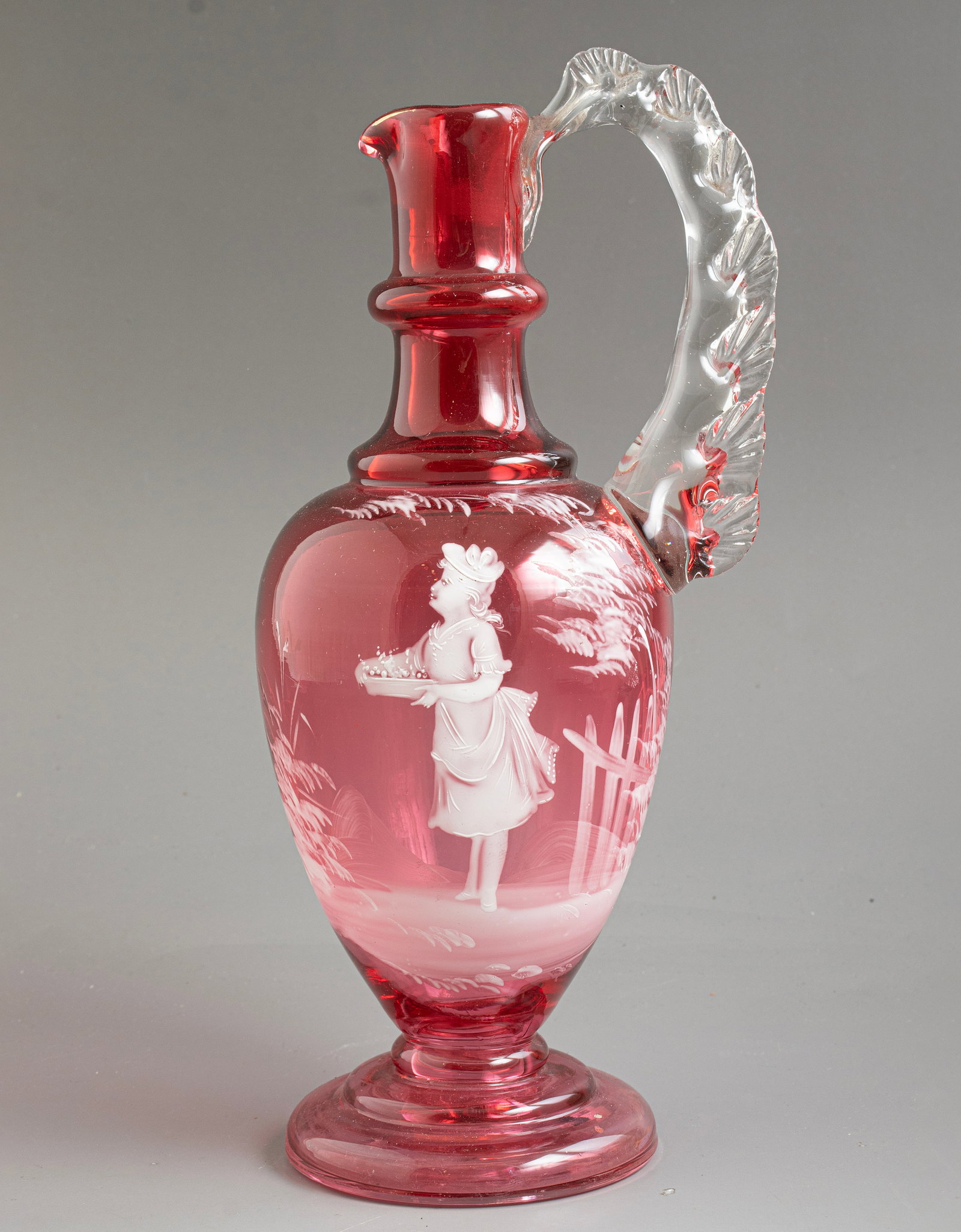 Victorian Glass Vase (1 of 2)
