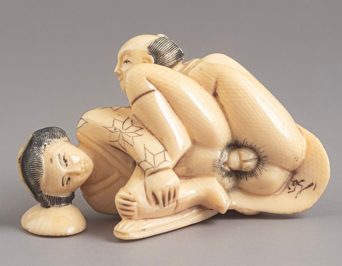 Carved Japanese Netsuke (1 of 4)