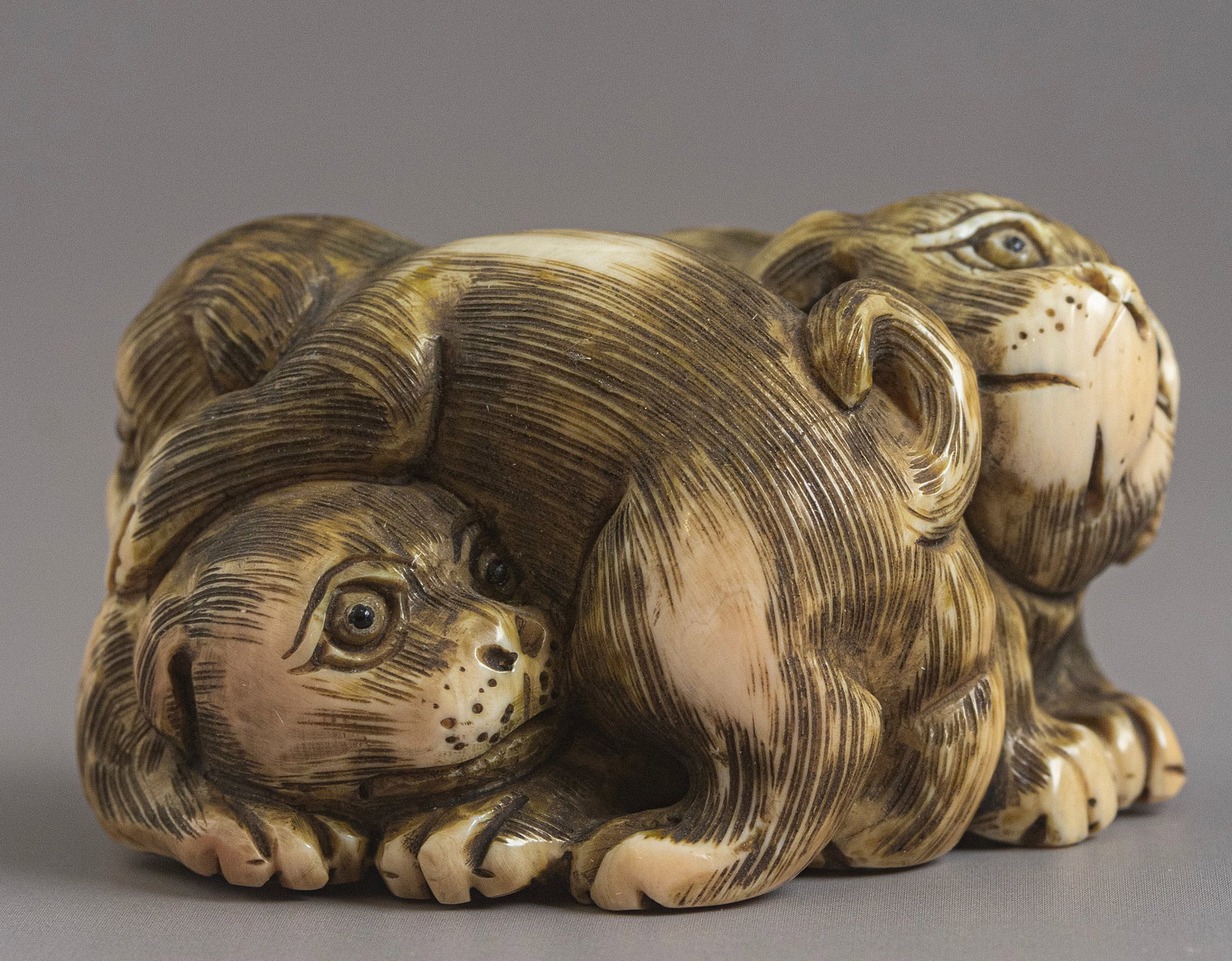 Carved Japanese Netsuke (1 of 5)