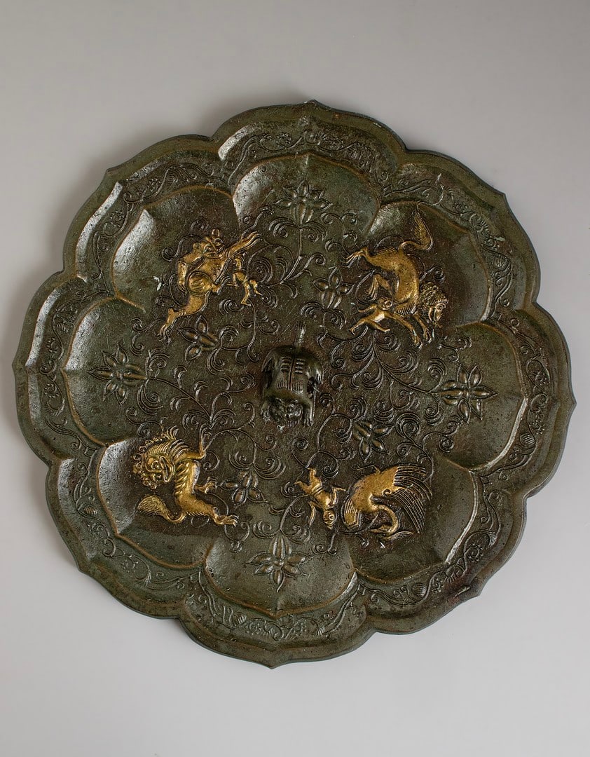 Chinese Bronze Mirror (1 of 6)