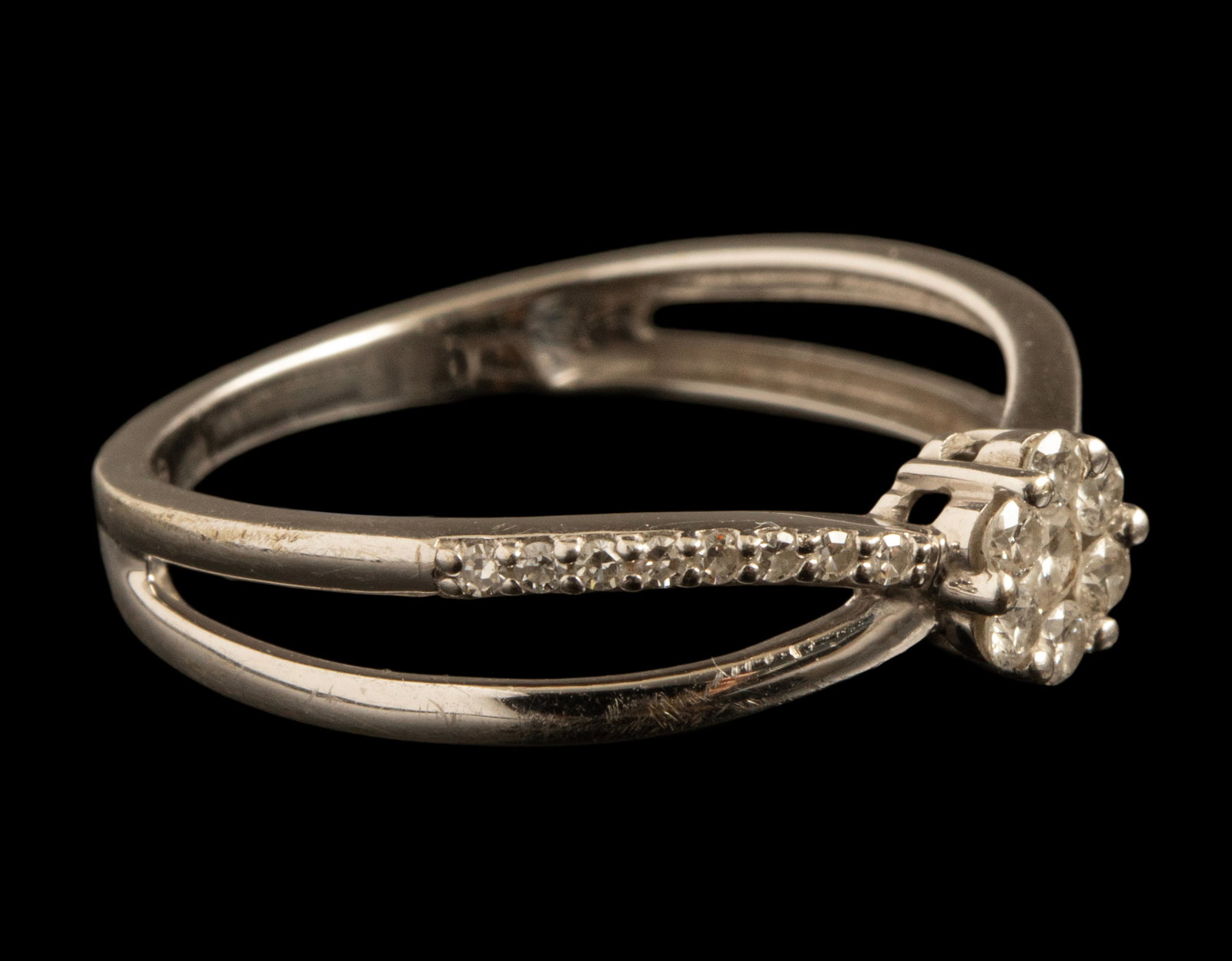 Gold Diamond Ring - 2