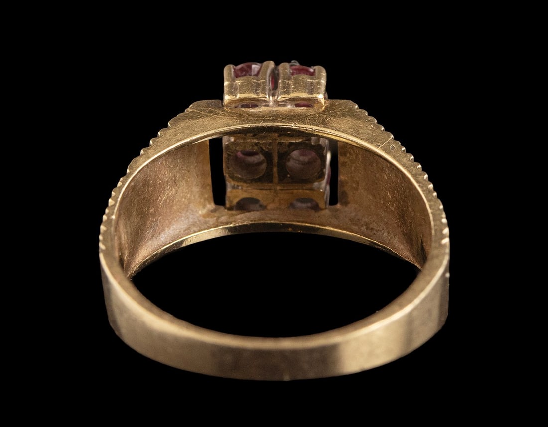 Gold Ruby Ring - 3