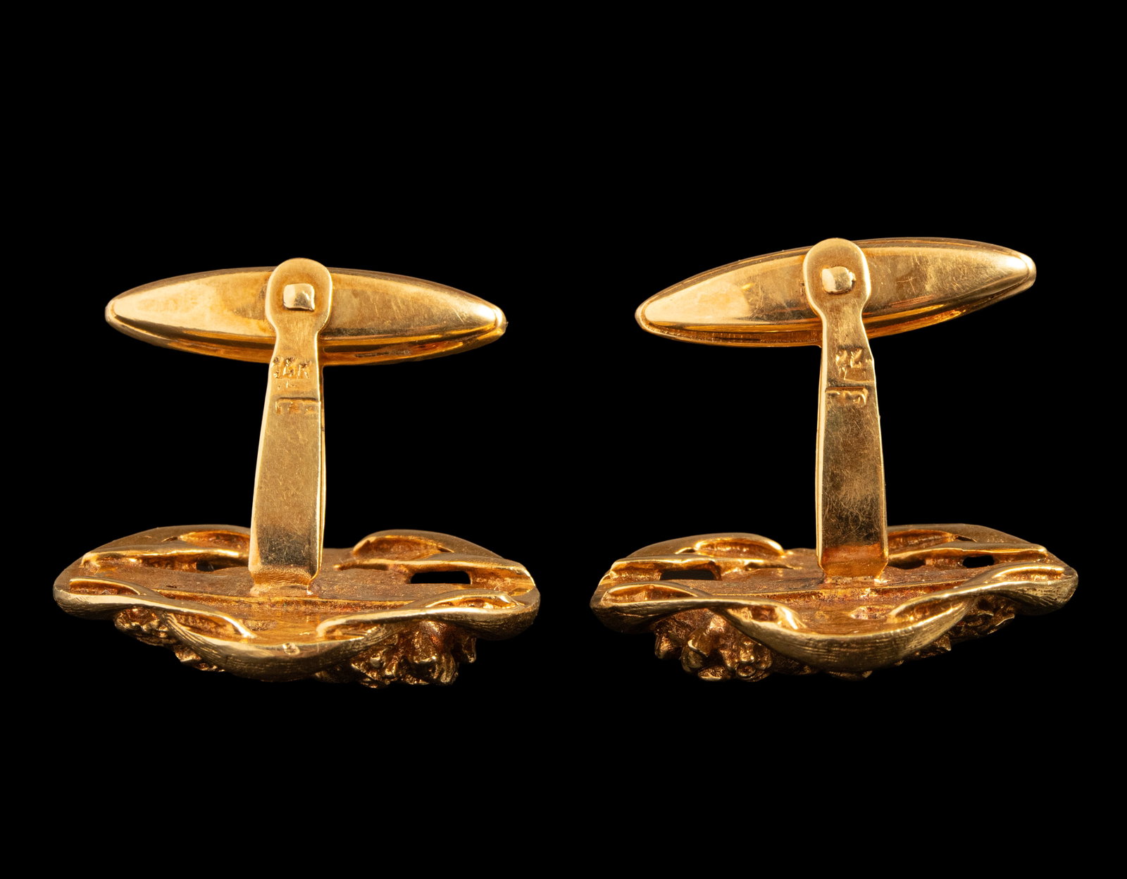 Gold Cufflinks - 4
