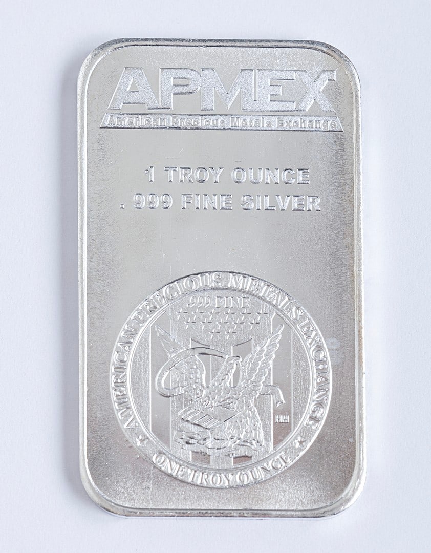 Fine Silver Bullion, 1 Oz: Fine Silver Bullion, 1 Oz (31.1 g)